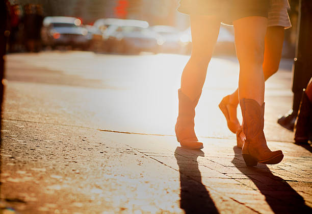 Cowboy boots on Nashville street